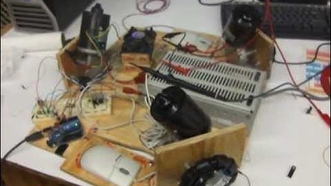 CMU Mechatronic Design Class: Team B; locomotion system; first demo