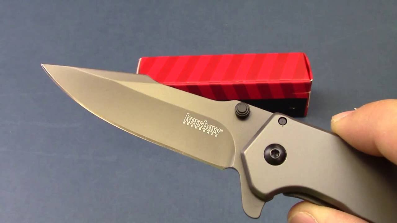 Kershaw Ferrite 1557TI "WalkAround" Knives Plus YouTube