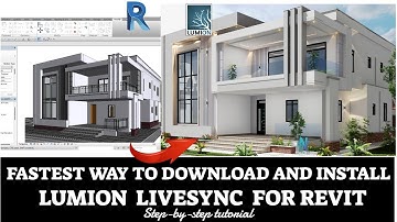 Lumion Livesync Tutorial -For Revit || Easiest Way to Download And Install Latest  lumion livesync!