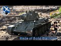 Build  dragon 172 scale t34 model 1943 with resin interior part 22