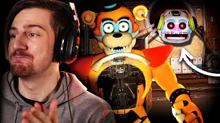 THEY PUT MY PHOBIA IN FNAF: SECURITY BREACH!?... (Final Trailer Reaction\/ Analysis)