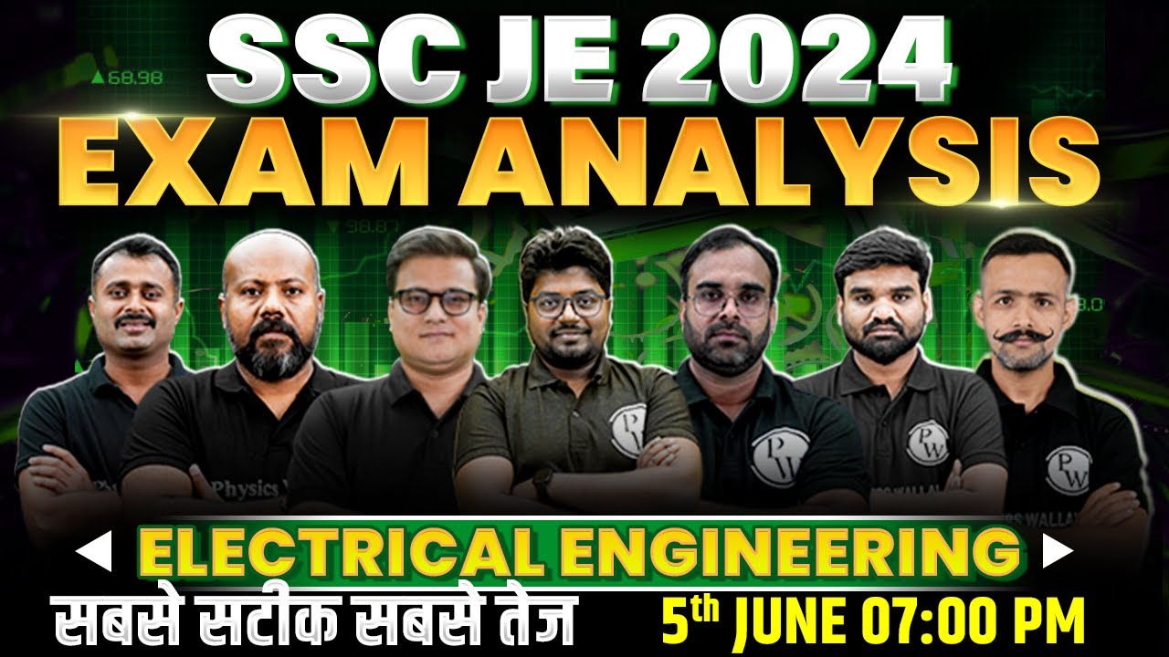 SSC JE Exam Analysis 2024 | SSC JE Electrical Paper Analysis 2024 | SSC ...