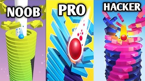 Stack Ball - NOOB vs PRO vs HACKER