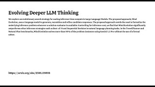 Celebrity Evolving Deeper LLM Thinking Wealth