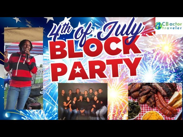 Getting it at the 4th of July Block Party