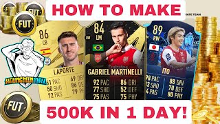 How to make 500k coins in 1 day! | FIFA 23 Ultimate Team