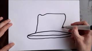 ÇOCUKLAR İÇİN ŞAPKA ÇİZİMİ! |  How to draw Hat?