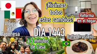 REFORMANDO EL HOGAR ¡Todo esto Hicimos! + Buffet Brasileño  JAPÓN  Ruthi San ♡ 040524