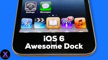 iOS 6 Awesome Dock Tweak 🥰