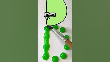 Kids tv//colour mixing//alphabet lore #colors #alphabetlore #art #satisfying #shorts #painting