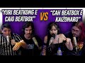 BATALHA DE BEATBOX | YURI BEATKONG E CAIO BEATBOX VS CAH BEATBOX E KAIZONARO