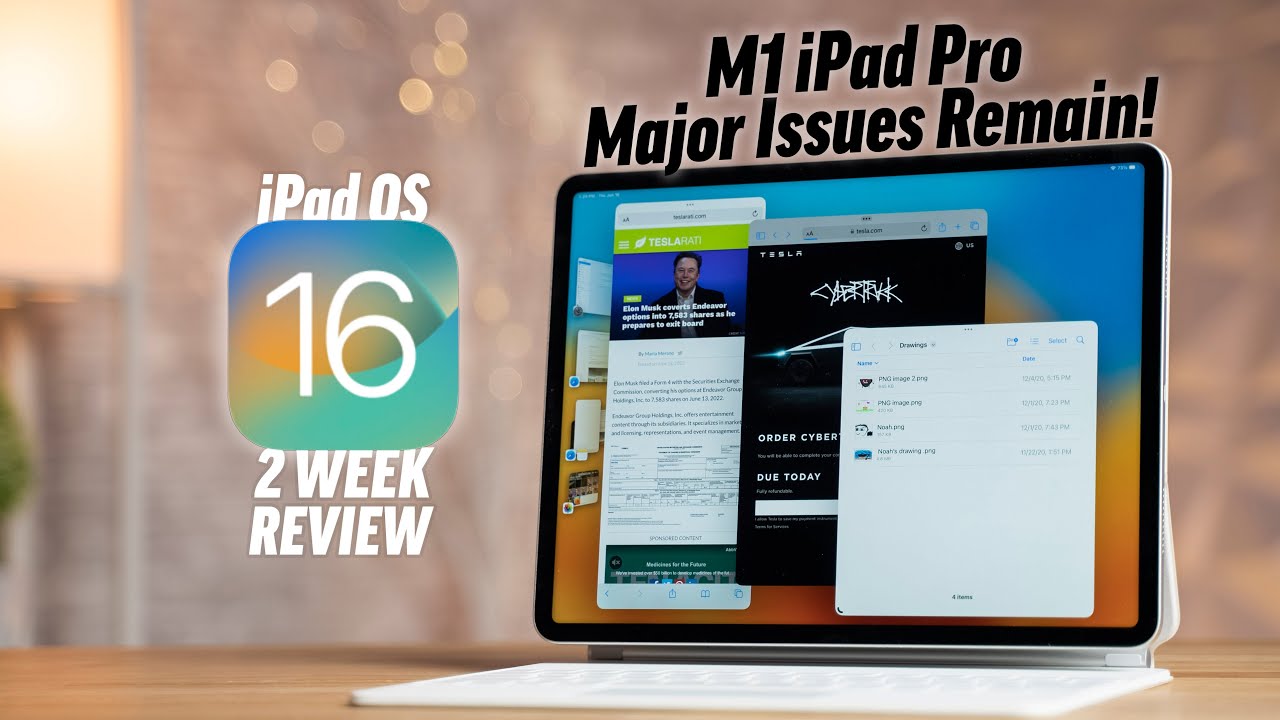 M1 iPad Pro Review AFTER iPadOS 16 - FINALLY Worth It?