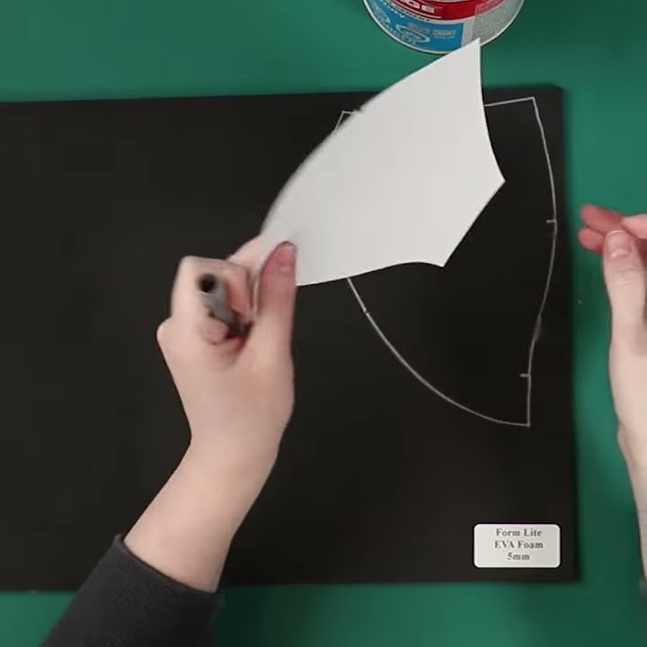 How to make a pauldron with EVA Foam