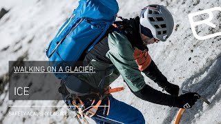 Walking techniques high alpine tours:  on ice with crampons & ice axe – Tutorial (10/18) | LAB ICE