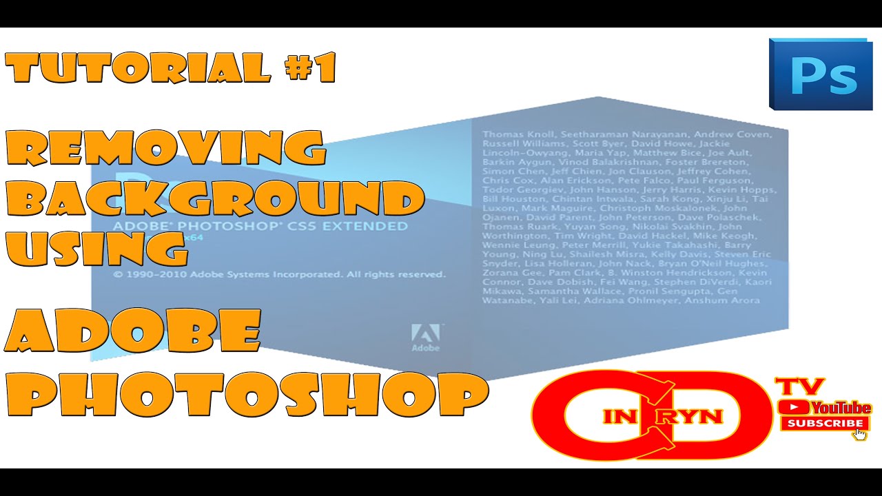 How to remove background using Adobe Photoshop