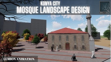 Lumion Animation | 3D Animation | Mosque Landscape Design-1 | Render with Lumion 10
