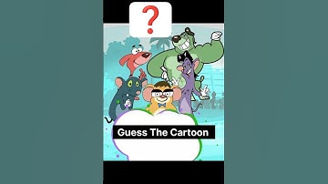 Guess The Cartoon 🤔❓ #riddlechallenge #shorts