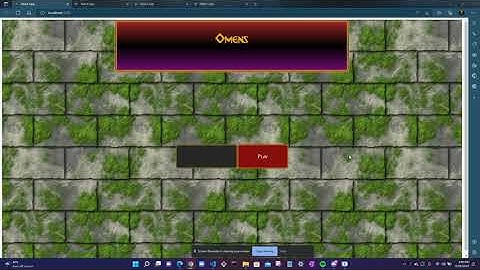 2022 Devmountain capstone project: Omens