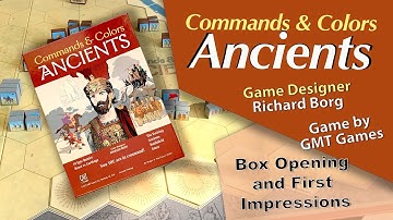 GMT Games: Commands and Color - Ancients
