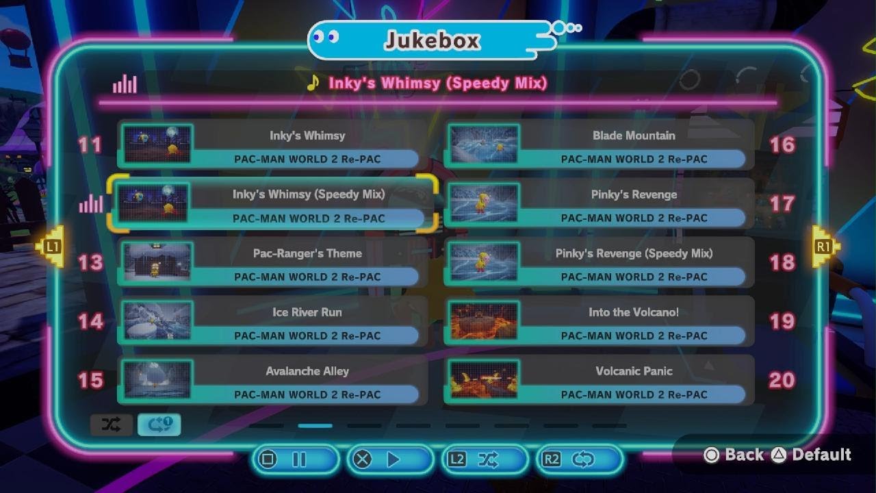 Inkys whimsy (speedy mix) pac man world 2 repac