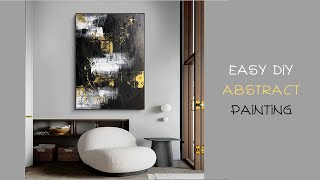 Easy DIY Textured Art Suitable For Almost Any Interior Design Style | Abstract Painting Tutorial by Indie Ru 132,879 views 2 years ago 6 minutes, 28 seconds