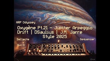 Oxygène Pt.21 – Jupiter Arpeggio Drift | DSaulius | J.M. Jarre Style 2025
