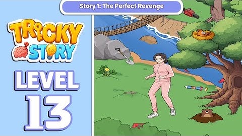 Tricky Story Level 13 |Help Anna Find All The Flags| Walkthrough Solution