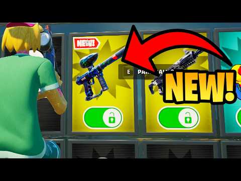 NEW Paintball Pistol in 1vs1 with every gun Fortnite