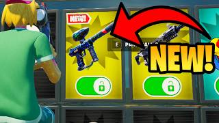 NEW Paintball Pistol in 1vs1 with every gun Fortnite