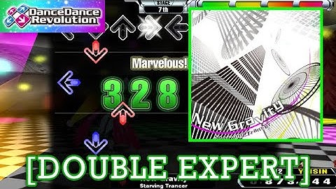 【DDR 2013】 New Gravity / Starving Trancer [DOUBLE EXPERT] 譜面確認+Play