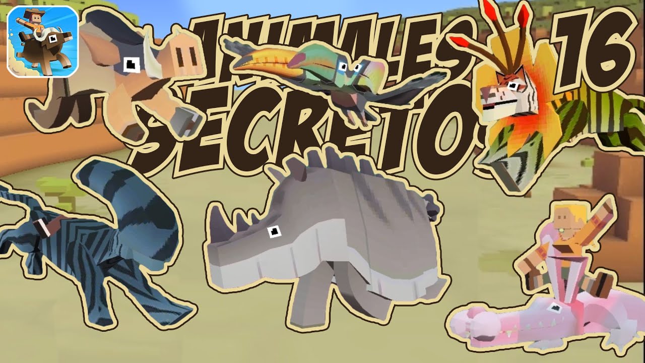 Rodeo Stampede Sky Zoo Safari Z16 ANIMALES SECRETOS JUNGLA