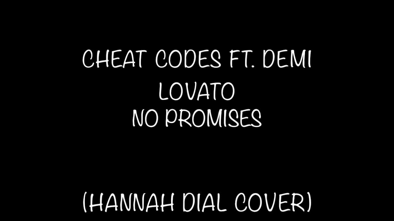 cheat codes no promises instrumental cheat codes no promises instrumental