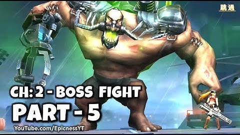 Garena Contra: Return - Chapter 2 Boss Fight - Gameplay Walkthrough Part 5 (iOS, Android)