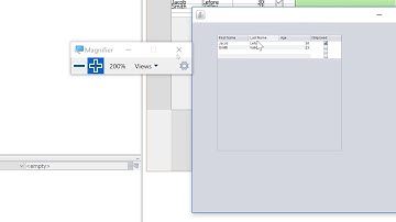 JTable and JTree in Java Swing Example Tutorial Part-7