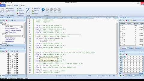 Flip Flop Semaforo Picaxe UMG, Electronica digital