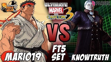 UMVC3 Parsec FT5 Set - Mario19 VS KnowTruth