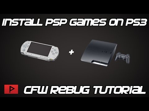 [How To] Install and Play PSP Games on Modded PS3 PKG Tutorial (2016)