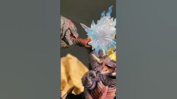 Godzilla vs Spacegodzilla part 13 #godzillaactionfigures #invincible #godzillavsspacegodzilla