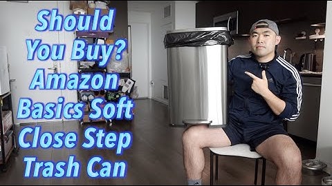Should You Buy? Amazon Basics Soft Close Step Trash Can