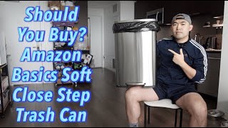 Should You Buy? Amazon Basics Soft Close Step Trash Can screenshot 3