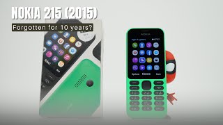 Unboxing the Nokia 215, "forgotten" for 10 years...