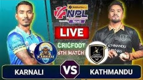 Karnali Yaks vs Kathmandu Gurkhas Live Score & Commentary | Npl Match 6 | Nepal Premier League 2024