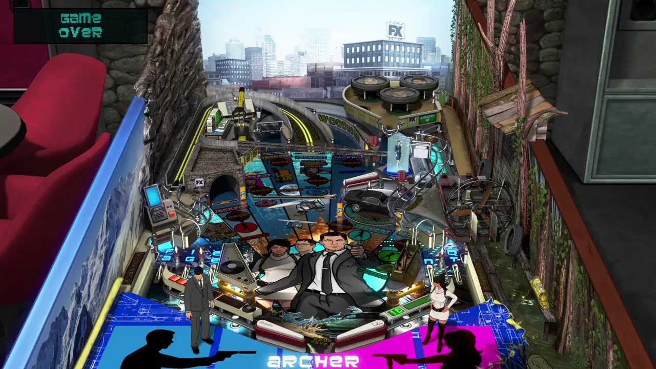 Pinball FX3 American Dad Bob's Burgers Family Guy Archer Live gameplay