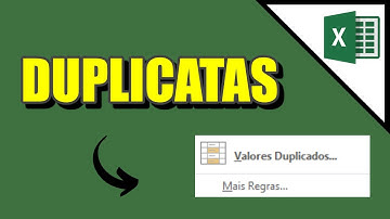 Valores DUPLICADOS no Excel