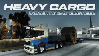 ETS2 1.46 Heavy Cargo - Industrial Cable Reel ETS2 1.46 Heavy Cargo - Industrial Cable Reel
