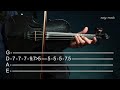 Maula Ya Salli on Violin - Easy Music Tutorials