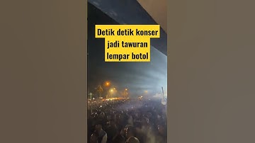 konser lempar botol#tawuransmpsma #konser #ricuh #artist #fyp #viral #viralvideo