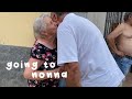 vlog: first day at nonna&#39;s