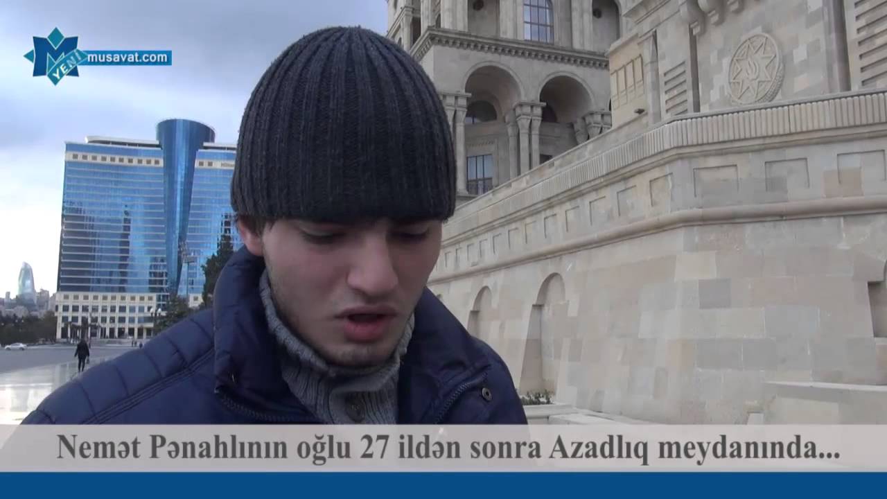 neftekhimik nizhnekamsk Nemət Pənahlının oğlu 27 ildən sonra Azadlıq meydanında...