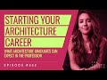 352  advice for architecture graduates  preparing for the profession